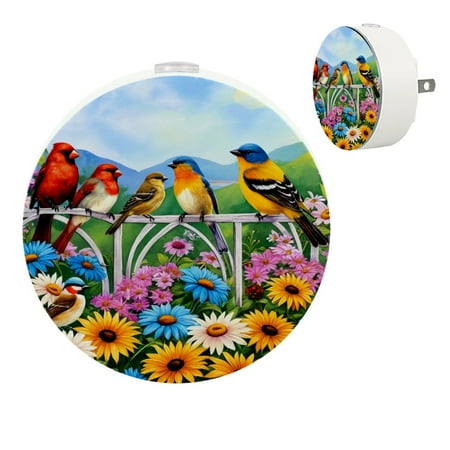 LED Night Lights Plug into Wall 2-Pack 0.5W Plug in Night Light Dusk to Dawn White Bright Nightlight for Bedroom Bathroom Hallway Kitchen Spring Garden Bird Flower Butterfly Welcome
LED Night Lights Plug into Wall 2-Pack 0.5W Plug in Night Light Dusk to Dawn White Bright Nightlight for Bedroom Bathroom Hallway Kitchen Spring Garden Bird Flower Butterfly Welcome