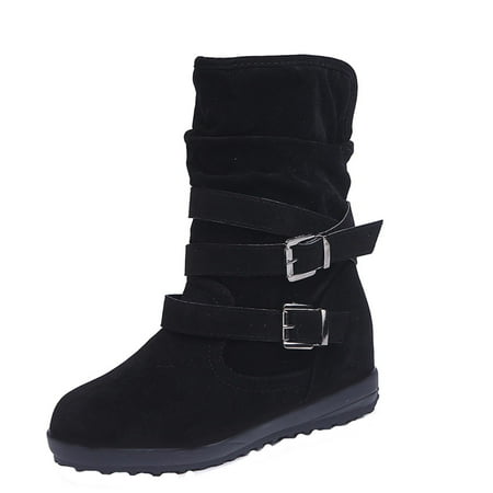 Bnwani Sandals Shoes for Women Boots Winter Buckle Strap Chunky Heels Slip On Retro Ladies Footwear Shoes Black 7.5
Bnwani Sandals Shoes for Women Boots Winter Buckle Strap Chunky Heels Slip On Retro Ladies Footwear Shoes Black 7.5