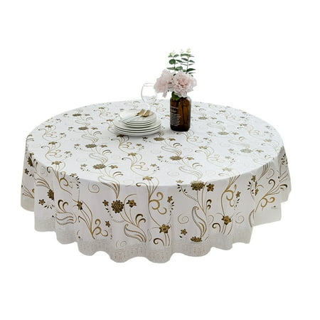 Table Cloth For Round Table plaid Tablecloth With Lace Trim waterproof Oil-proof PVC Tablecloth for Restaurant banquet party Tablecloth Decoration-B-152cm(60inch)
Table Cloth For Round Table plaid Tablecloth With Lace Trim waterproof Oil-proof PVC Tablecloth for Restaurant banquet party Tablecloth Decoration-B-152cm(60inch)