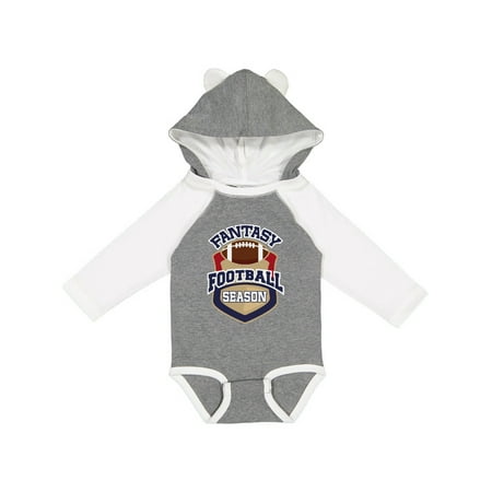 Inktastic Fantasy Football Season Gift Baby Boy Long Sleeve Bodysuit