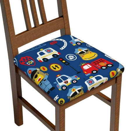 Salelf Animals Rescue Team Seat Covers for Dining Room Chair Set of 2 Stretch Fit Removable Washable Chair Seat Cushion Protector Slipcover for Kitchen Office
Salelf Animals Rescue Team Seat Covers for Dining Room Chair Set of 2 Stretch Fit Removable Washable Chair Seat Cushion Protector Slipcover for Kitchen Office