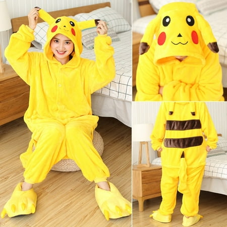 CoCopeanut New Sleepwear Pikachu Cartoon Flannel Pajamas for Women Long Sleeved Onesies Winter Loungewear Fashion Home Clothing Homewear
CoCopeanut New Sleepwear Pikachu Cartoon Flannel Pajamas for Women Long Sleeved Onesies Winter Loungewear Fashion Home Clothing Homewear