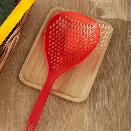 1pc Kitchen Nylon Soup Spoon Ladle Anti-scald Skimmer Strainer Long Handle Noodle Dumplings Spoon Household Kitchen Accessories
1pc Kitchen Nylon Soup Spoon Ladle Anti-scald Skimmer Strainer Long Handle Noodle Dumplings Spoon Household Kitchen Accessories