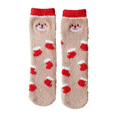 Women s Warm Winter Christmas Socks Cartoon Printing Soft Knitting Tube Socks Fashion Elastic Floor Socks Sleeping Socks
Women s Warm Winter Christmas Socks Cartoon Printing Soft Knitting Tube Socks Fashion Elastic Floor Socks Sleeping Socks
