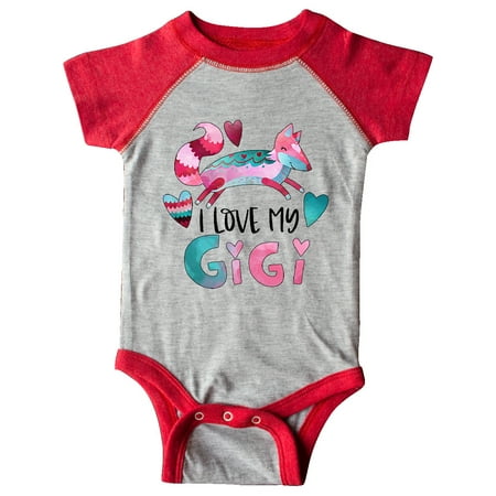Inktastic I Love My Gigi Pink and Blue Fox with Hearts Gift Baby Boy or Baby Girl Bodysuit
Inktastic I Love My Gigi Pink and Blue Fox with Hearts Gift Baby Boy or Baby Girl Bodysuit