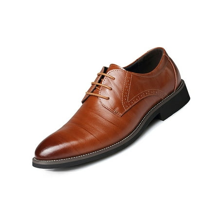 Ritualay Mens Dress Shoes Lace Up Wedding Shoe Formal Oxfords Comfort Fashion Flats Office Party Business Yellow 7.5
Ritualay Mens Dress Shoes Lace Up Wedding Shoe Formal Oxfords Comfort Fashion Flats Office Party Business Yellow 7.5