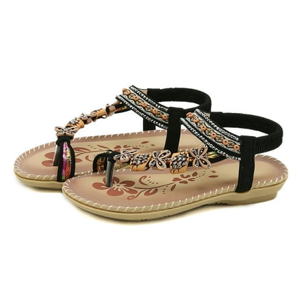 Cathalem Summer Fashion Women Casual Open Toe Flat Rhinestone Comfortable Soft Bottom Sandals for Women Espadrille Designer Black 7.5
Cathalem Summer Fashion Women Casual Open Toe Flat Rhinestone Comfortable Soft Bottom Sandals for Women Espadrille Designer Black 7.5