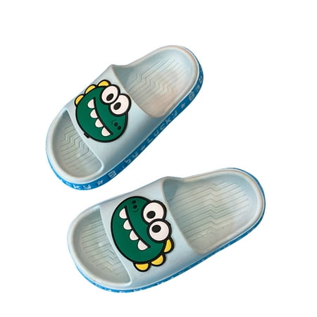 Daeful Children Beach Sandal Cartoon Slides Open Toe Slide Sandals Home Non-slip Soft Slip On House Shoes Dinosaur Light Blue 10C-11C
Daeful Children Beach Sandal Cartoon Slides Open Toe Slide Sandals Home Non-slip Soft Slip On House Shoes Dinosaur Light Blue 10C-11C