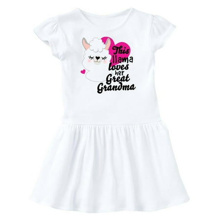 Inktastic Valentines Day This Llama Loves Her Great Grandma Gift Toddler Girl Dress
Inktastic Valentines Day This Llama Loves Her Great Grandma Gift Toddler Girl Dress