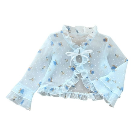 Kids Toddler Little Girls Princess Floral Flowers Sun Protection Long Sleeve Cardigan Lace Bowknot Coat
Kids Toddler Little Girls Princess Floral Flowers Sun Protection Long Sleeve Cardigan Lace Bowknot Coat
