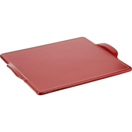 X Square Pizza Stone | Burgundy
