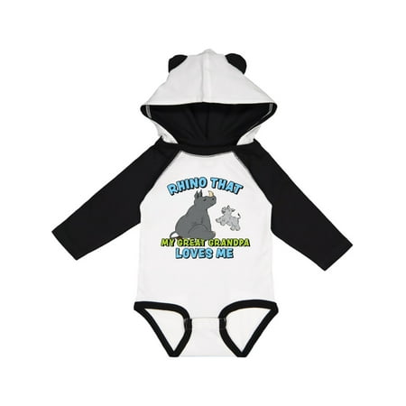 Inktastic Rhino That My Great Grandpa Loves Me with Cute Rhinos Gift Baby Boy or Baby Girl Long Sleeve Bodysuit
Inktastic Rhino That My Great Grandpa Loves Me with Cute Rhinos Gift Baby Boy or Baby Girl Long Sleeve Bodysuit