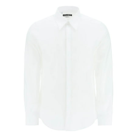 Dolce & Gabbana Jacquard Dg Cotton Shirt