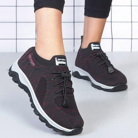 Ladies Shoes Fashion Soft Sole Mesh Breathable Lace-up Casual Sneakers Note Please Buy One Or Two Sizes Larger
Ladies Shoes Fashion Soft Sole Mesh Breathable Lace-up Casual Sneakers Note Please Buy One Or Two Sizes Larger