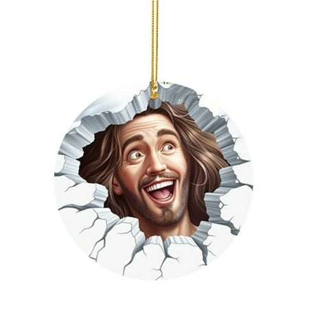 WIQUOKETT Fall Decor Christmas Flat Decoration Christmas Tree Decoration Home Decoration Pendant Christmas Interesting Round Pendant 1pc Fall Decorations for Home
WIQUOKETT Fall Decor Christmas Flat Decoration Christmas Tree Decoration Home Decoration Pendant Christmas Interesting Round Pendant 1pc Fall Decorations for Home