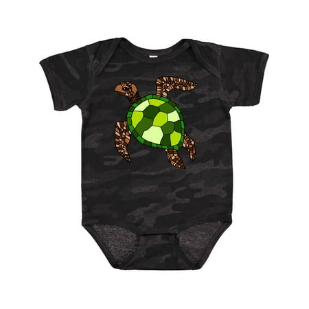 Inktastic Turtle Illustration Gift Baby Boy or Baby Girl Bodysuit