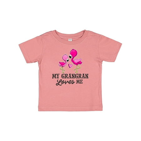 Inktastic My Grangran Loves me with Two Flamingos Gift Baby Boy or Baby Girl T-Shirt
Inktastic My Grangran Loves me with Two Flamingos Gift Baby Boy or Baby Girl T-Shirt