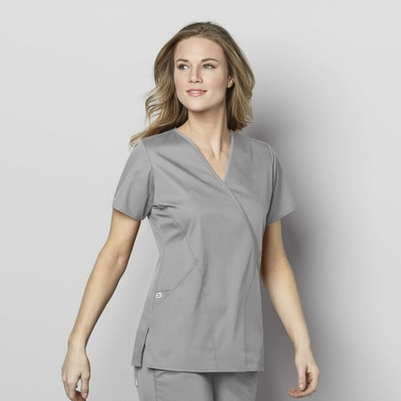 WonderWink WonderWORK 102-Women s Mock Wrap Scrub Top