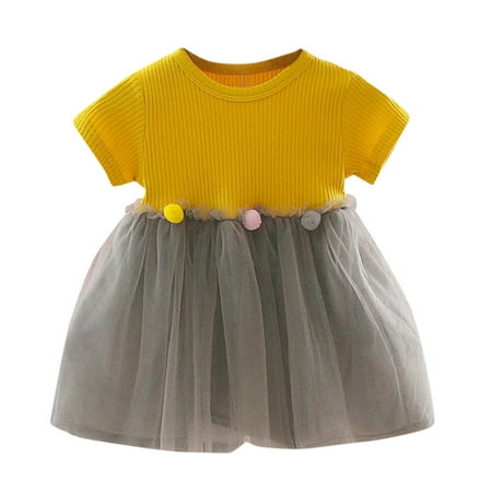 Little Girls Dresses Clothes Dresses Baby Princess Casual Toddler Patchwork Kids Tulle Dress&Skirt
Little Girls Dresses Clothes Dresses Baby Princess Casual Toddler Patchwork Kids Tulle Dress&Skirt