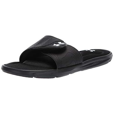 Under Armour Women s Ignite IX SL Slide Sandal Black (001)/White 9 M US