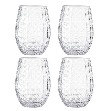 Tinksky 4Pcs Plastic Wine Cup Transparent Beverage Cup Multi-function Beer Cup Home Party Cup
Tinksky 4Pcs Plastic Wine Cup Transparent Beverage Cup Multi-function Beer Cup Home Party Cup