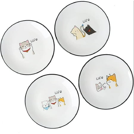 Cute Cartoon Cat Ceramic Seasoning Dishes Sauce Dish Sushi Dipping Bowl Appetizer Plates Tea Bag Holder Serving Dish for Kitchen 6 Inch
Cute Cartoon Cat Ceramic Seasoning Dishes Sauce Dish Sushi Dipping Bowl Appetizer Plates Tea Bag Holder Serving Dish for Kitchen 6 Inch