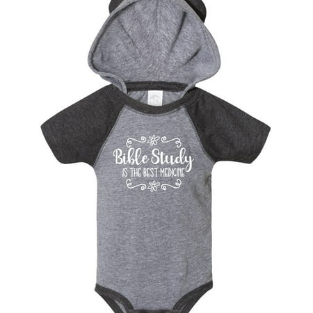 Inktastic Bible Study Best Medicine WHT Gift Baby Girl Bodysuit