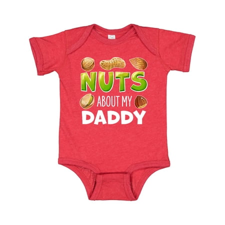 Inktastic Nuts About My Daddy Peanut Almond Pistachio Gift Baby Boy or Baby Girl Bodysuit
Inktastic Nuts About My Daddy Peanut Almond Pistachio Gift Baby Boy or Baby Girl Bodysuit