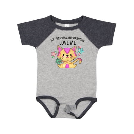 Inktastic My Grandma and Grandpa Love Me with Cute Kitten and Flowers Gift Baby Boy or Baby Girl Bodysuit
Inktastic My Grandma and Grandpa Love Me with Cute Kitten and Flowers Gift Baby Boy or Baby Girl Bodysuit