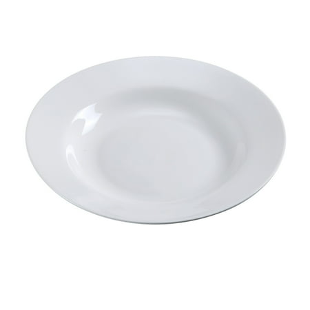 Piscataway Round Pasta Bowl 30 Oz. 12 Dia. Porcelain White