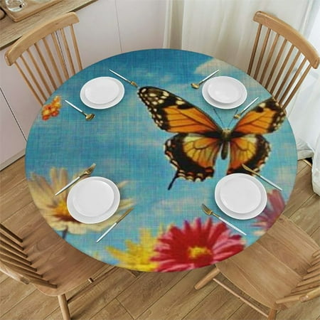 SHERONV Round Tablecloth Stain-Resistant Washable Indoor Outdoor 31 -35
SHERONV Round Tablecloth Stain-Resistant Washable Indoor Outdoor 31 -35