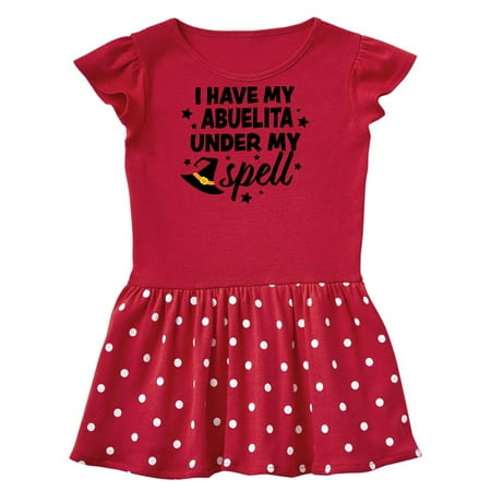Inktastic I Have My Abuelita Under My Spell with Cute Witch Hate Gift Toddler Girl Dress
Inktastic I Have My Abuelita Under My Spell with Cute Witch Hate Gift Toddler Girl Dress