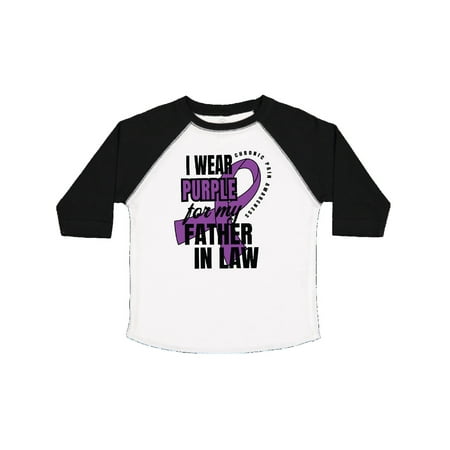 Inktastic Chronic Pain I Wear Purple For My Father in Law Gift Toddler Boy or Toddler Girl T-Shirt
Inktastic Chronic Pain I Wear Purple For My Father in Law Gift Toddler Boy or Toddler Girl T-Shirt