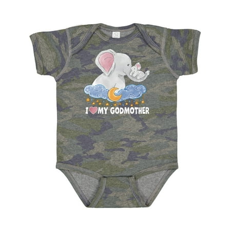 Inktastic I Love My Godmother Cute Elephants with Moon and Stars Gift Baby Boy or Baby Girl Bodysuit
Inktastic I Love My Godmother Cute Elephants with Moon and Stars Gift Baby Boy or Baby Girl Bodysuit