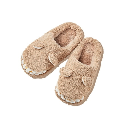 Zodanni Boys Casual Home Shoes Winter Cozy Flat Animal Plush Slipper Breathable Lightweight Slip On Fuzzy Slippers Crocodile Slippers-coffee 8.5-9
Zodanni Boys Casual Home Shoes Winter Cozy Flat Animal Plush Slipper Breathable Lightweight Slip On Fuzzy Slippers Crocodile Slippers-coffee 8.5-9