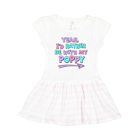Inktastic Yeah I d Rather Be with My Poppy in Pink Blue and Purple Gift Toddler Girl Dress
Inktastic Yeah I d Rather Be with My Poppy in Pink Blue and Purple Gift Toddler Girl Dress
