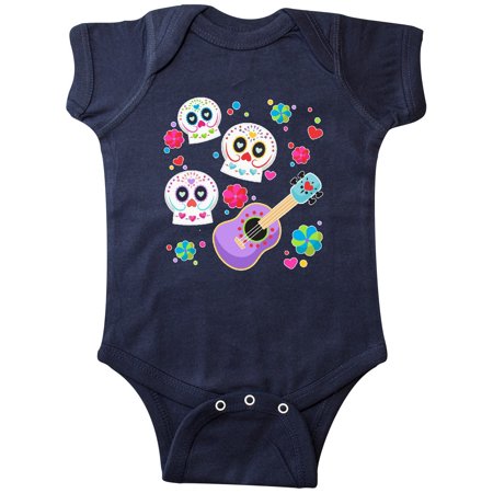 Inktastic Day of the Dead Owl Sugar Skulls and Guitar Gift Baby Boy or Baby Girl Bodysuit
Inktastic Day of the Dead Owl Sugar Skulls and Guitar Gift Baby Boy or Baby Girl Bodysuit