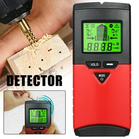 Saekor 5 in 1 Wall Detector with Level Function LCD Screen Electronic Stud Finder Red And Black
Saekor 5 in 1 Wall Detector with Level Function LCD Screen Electronic Stud Finder Red And Black
