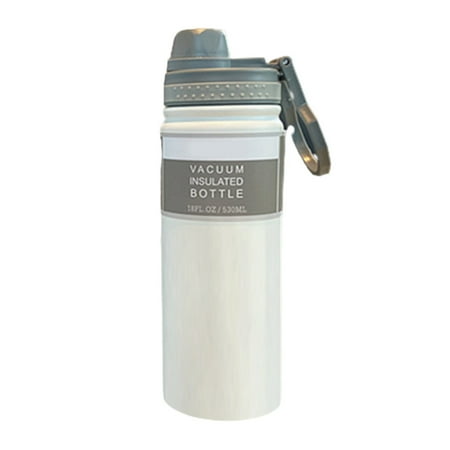 Simple & Modern Water Bottle Durable Drinking Water Bottle for Household Accessories White 530ml
Simple & Modern Water Bottle Durable Drinking Water Bottle for Household Accessories White 530ml
