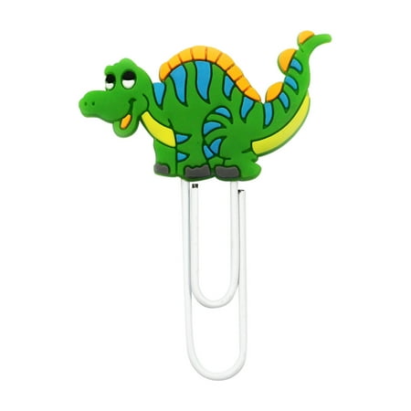 PhoneSoap 3D Stereo Kawaii Cartoon Lovely Animal Bookmark Wacky Bookmark Student Gift Green