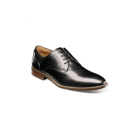 Men s Florsheim Rucci Plain Toe Oxford Dress Shoes Black 13385-001