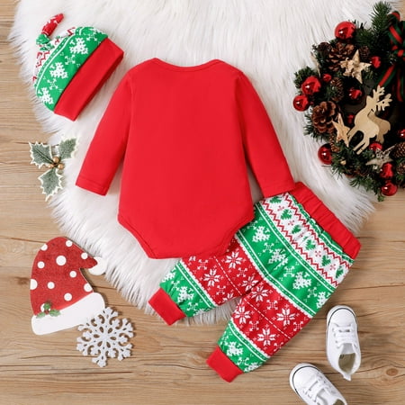 kpoplk First Christmas Baby Girl Outfit Xmas Infant Newborn Baby Boys Letter Long Sleeve Christmas Outfits For Baby Girls(Red)
kpoplk First Christmas Baby Girl Outfit Xmas Infant Newborn Baby Boys Letter Long Sleeve Christmas Outfits For Baby Girls(Red)