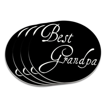Best Grandpa Coaster Set