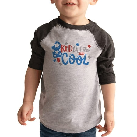 7 ate 9 Apparel Kids Patriotic 4th of July Shirt - Red White Cool Grey Shirt 12 Months
7 ate 9 Apparel Kids Patriotic 4th of July Shirt - Red White Cool Grey Shirt 12 Months