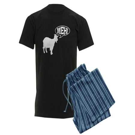 CafePress - Goat Meh Pajamas - Men s Dark Pajamas