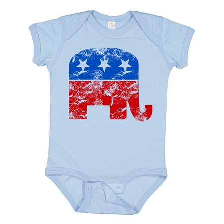 Inktastic Vintage Republican Elephant Gift Baby Boy or Baby Girl Bodysuit
Inktastic Vintage Republican Elephant Gift Baby Boy or Baby Girl Bodysuit