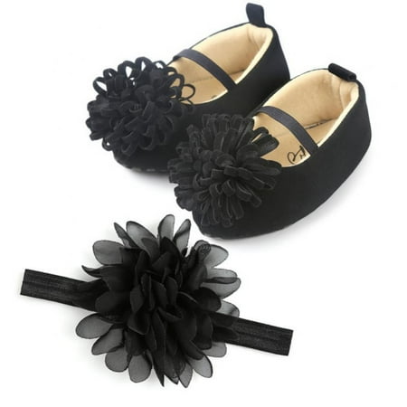 2pcs/Set Infant Baby Girl Flats with Flower Headband Toddler Non-Slip Soft Sole Wedding Dress Shoes Prewalker Shoes 0-18 Months
2pcs/Set Infant Baby Girl Flats with Flower Headband Toddler Non-Slip Soft Sole Wedding Dress Shoes Prewalker Shoes 0-18 Months