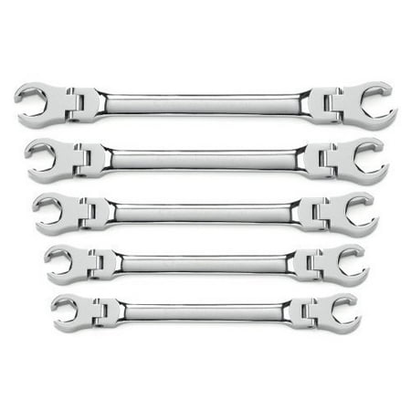 5 Piece Flex Flare Nut Wrench Set SAE