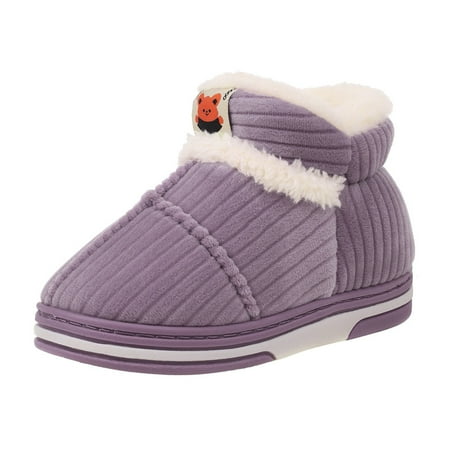TALKVE Childrens Shoes Winter Thick Furry Shoes Flat Heel Casual Home Cotton Shoes Cartoon Animal Snow Boots
TALKVE Childrens Shoes Winter Thick Furry Shoes Flat Heel Casual Home Cotton Shoes Cartoon Animal Snow Boots