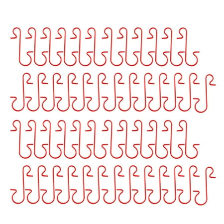 CHAOMA S-shaped Metal Hooks 50pcs for Xmas Tree Ball Pendant Hanging Ornament Hook Brackets Home Holiday Festival New Year Decoration Accessory
CHAOMA S-shaped Metal Hooks 50pcs for Xmas Tree Ball Pendant Hanging Ornament Hook Brackets Home Holiday Festival New Year Decoration Accessory